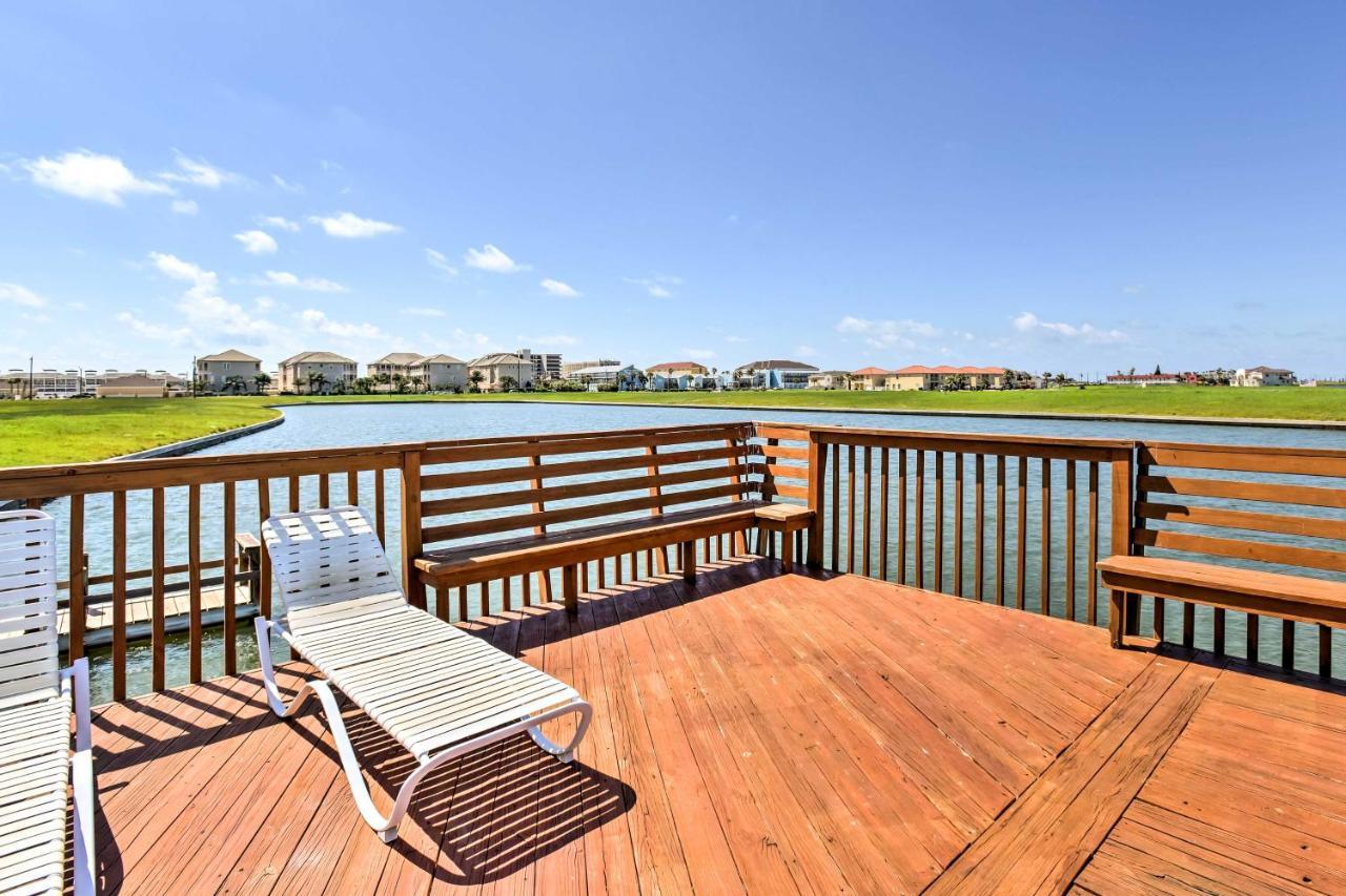 Waterfront Corpus Christi Townhome With Pool And Dock! 외부 사진